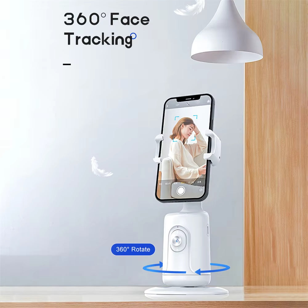 Auto Face Tracking Gimbal Phone Vlog Live Phone Selfie Stick Smart Holder AI Follow-Up Video Vlog Live Gimbal Stabilizer Tripod