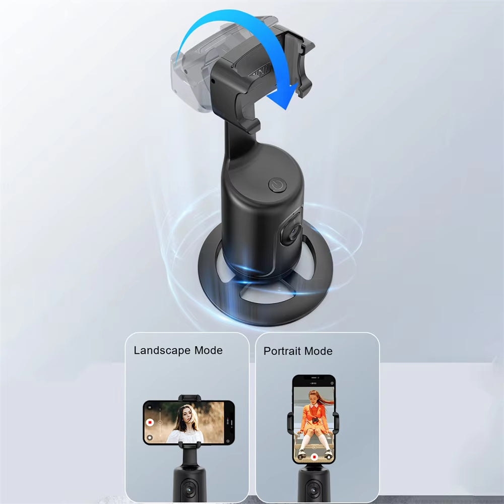 Auto Face Tracking Gimbal Phone Vlog Live Phone Selfie Stick Smart Holder AI Follow-Up Video Vlog Live Gimbal Stabilizer Tripod